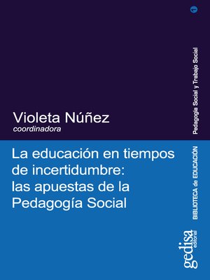 cover image of La educación en tiempos de incertidumbre